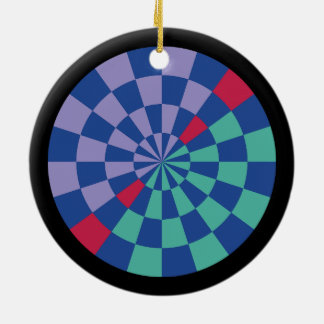 Mosaic Radiance (Circular) Ceramic Ornament