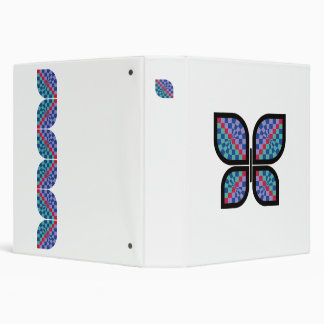 Mosaic Radiance Tiles 3 Ring Binder