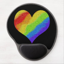 Mosaic Rainbow Heart