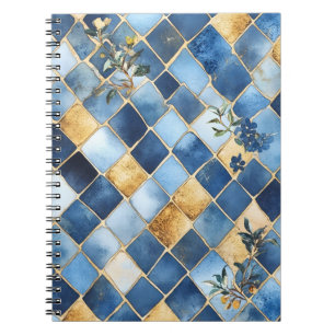 Mosaic reminiscent of traditional Moroccan styles, Notebook