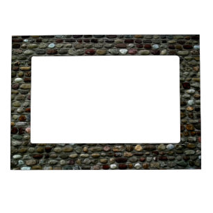 Mosaic Rocks Pattern Magnetic Frame
