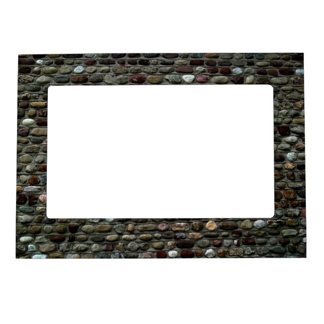Mosaic Rocks Pattern Magnetic Frame (Front)