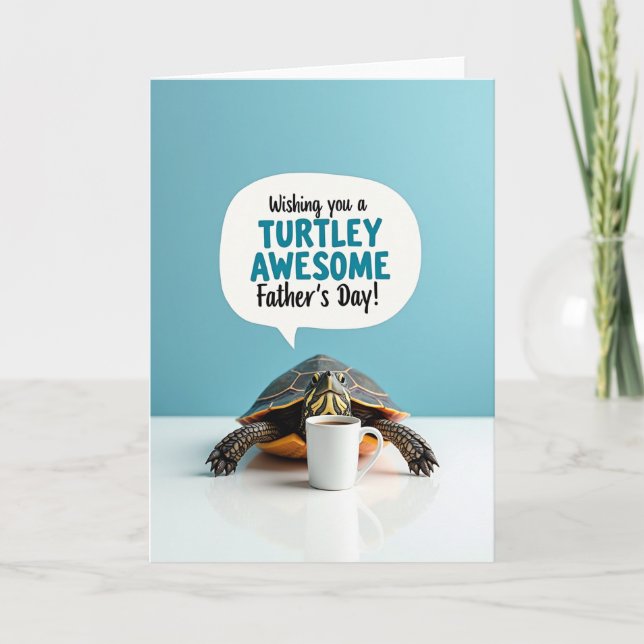 Mosaic Shell Fathers Day Card (Front)