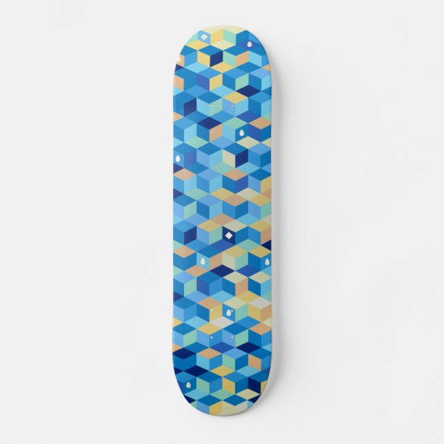 Mosaic, skate skateboard deck (Front)