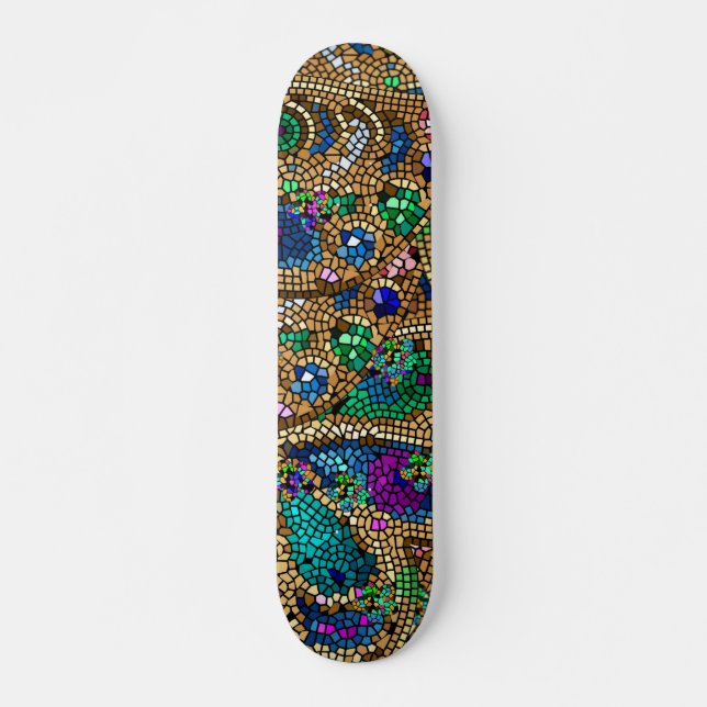 Mosaic Skateboard (Front)