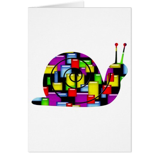 mosaic snail cards (Front)