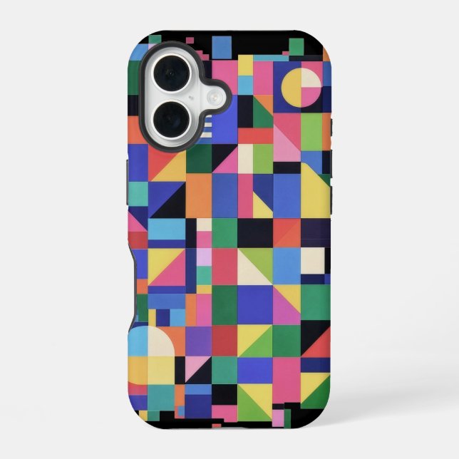 Mosaic Spectrum Iphone Case (Back)
