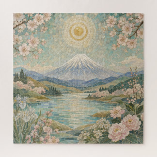 Mosaic Spring Serenity Jigsaw Puzzle
