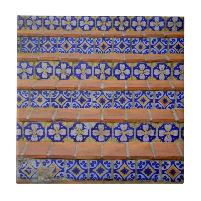 Mosaic Stairs Ceramic Tile (Front)