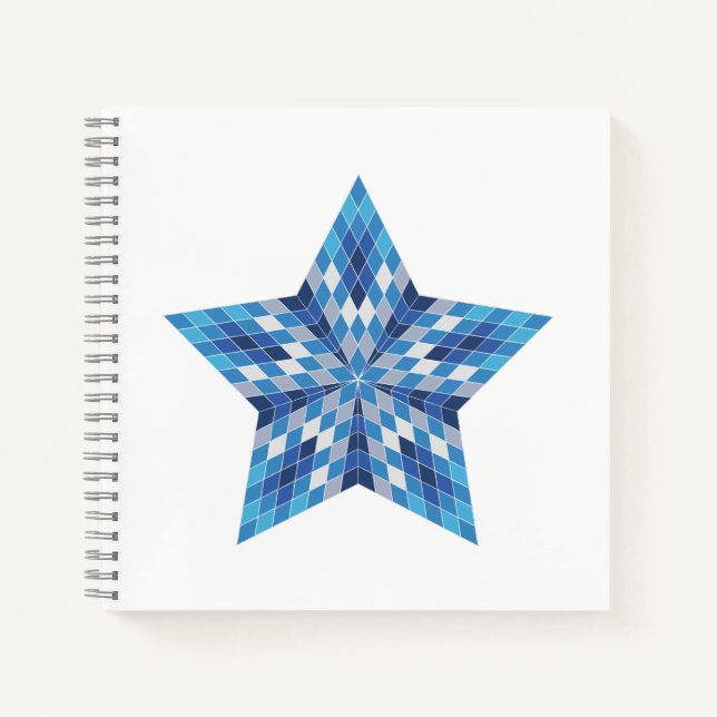 Mosaic Starburst Notebook (Front)