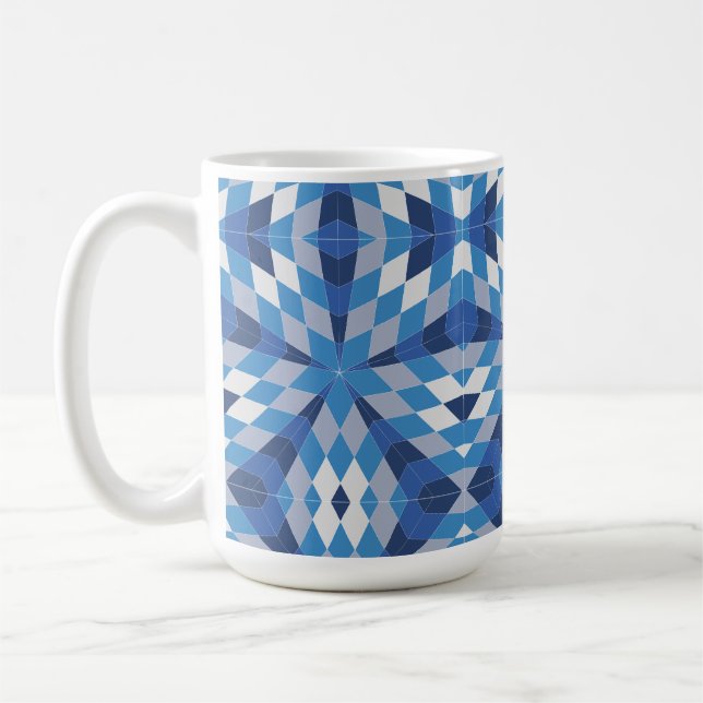 Mosaic Starburst (Pattern) Coffee Mug