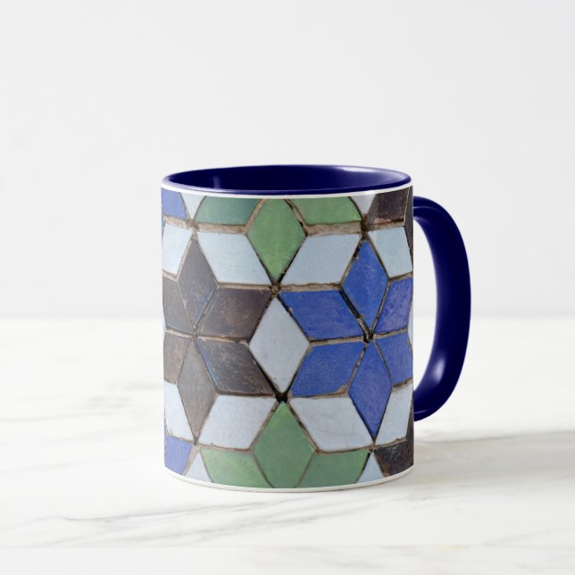 Mosaic Stars Mug (Front Right)