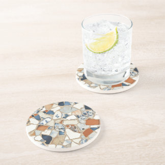 Mosaic Stone Fragment Sandstone Coaster