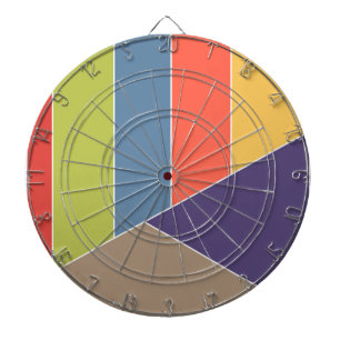 MOSAIC stripes triangles colored I + your ideas Dart Board