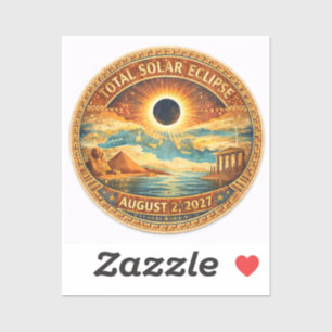 Mosaic Style 2027 Eclipse Sticker