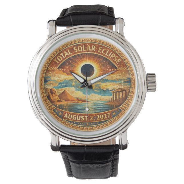Mosaic Style 2027 Eclipse Watch (Front)