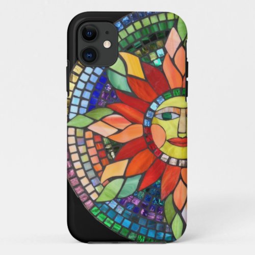 Mosaic Sun Cell Phone Case