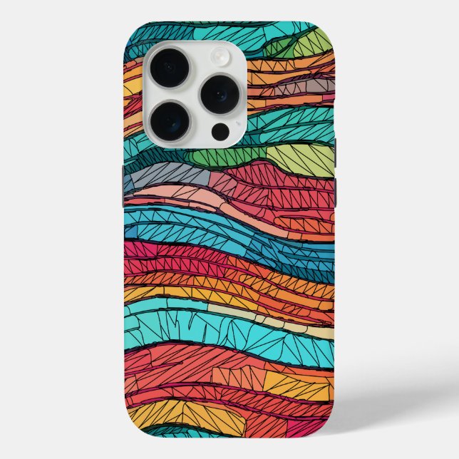 Mosaic Tide Case-Mate iPhone Case (Back)