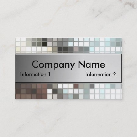 Mosaic Tile Business Cards