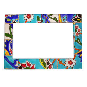 Mosaic Tile Design Magnetic Frame