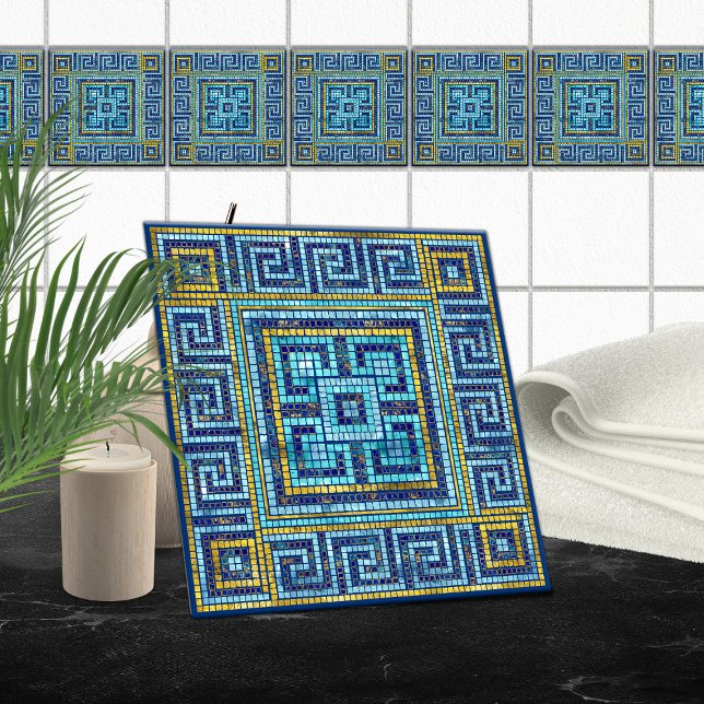 Mosaic Tile Greek Meander Key (Creator Uploaded)