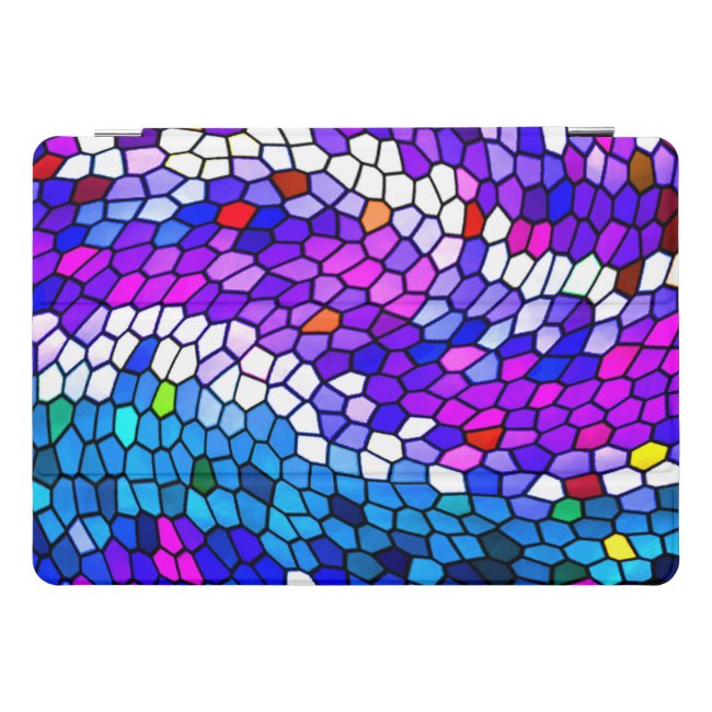 Mosaic Tile in Blue Purple Pink 10.5 iPad Pro Case