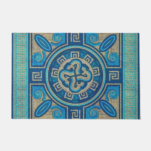 Mosaic Tile Ornament Doormat