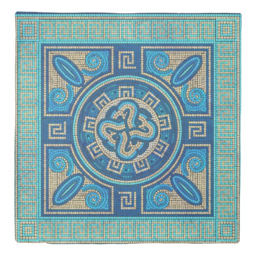 Mosaic Tile Ornament Duvet Cover