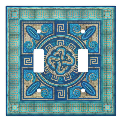 Mosaic Tile Ornament Light Switch Cover