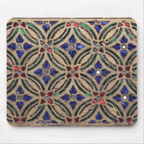 Mosaic tile pattern stone glass Moroccan photo Mouse Pad