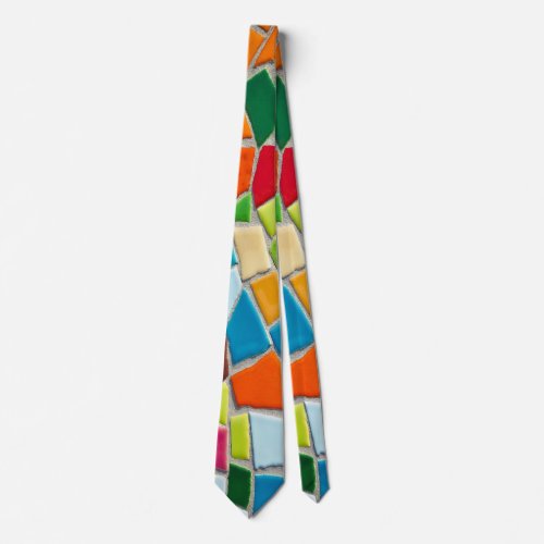 mosaic tiles tie