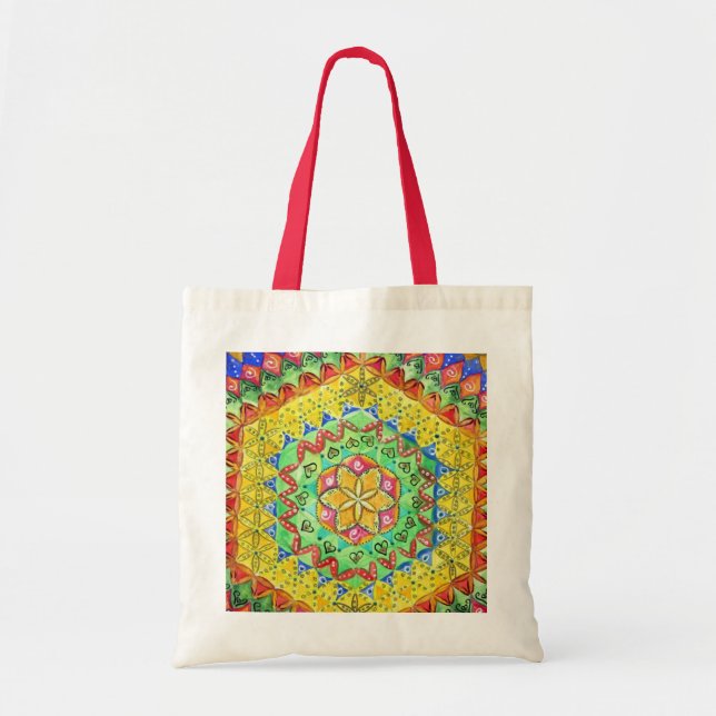 Mosaic Tote Bag (Front)
