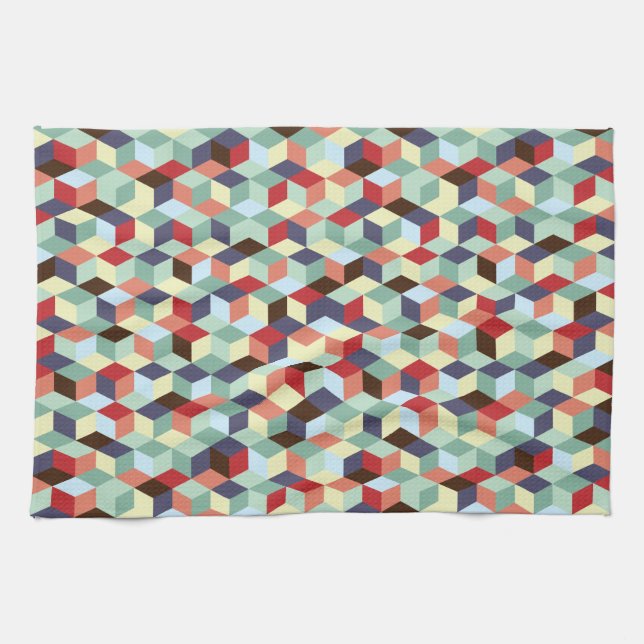 Mosaic, towel (Horizontal)