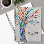 Mosaic Tree Planner<br><div class="desc">This unique Planner is decorated with a mosaic tree and stylish script typography. Customize it with your name and year. Use the Design Tool option to change the text size, style, or color. Because we create our artwork you won't find this exact image from other designers. Original Mosaic © Michele...</div>