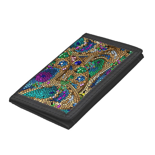 Mosaic Trifold Wallet (Bottom)