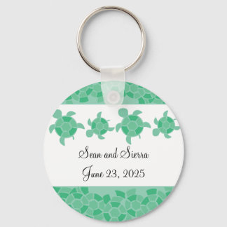 Mosaic Turtles Keychain