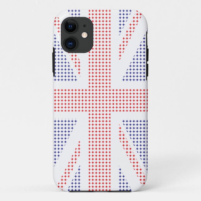 Mosaic UK Flag iPhone 5 Case (Back)
