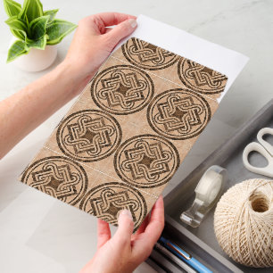 Mosaic Vintage Tile Shipping Envelope Mailers