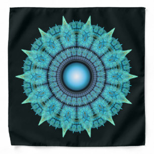 Mosaic visual soft pattern bandana