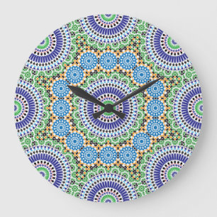 Mosaic Wall Clock
