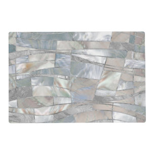 Mosaic Waves Art - Just Pearl Placemat