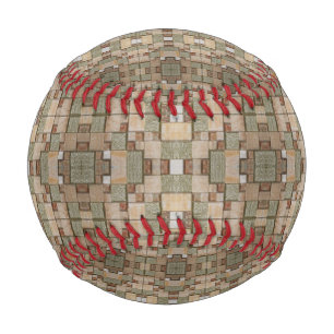 Mosaic Wood Look Baseball