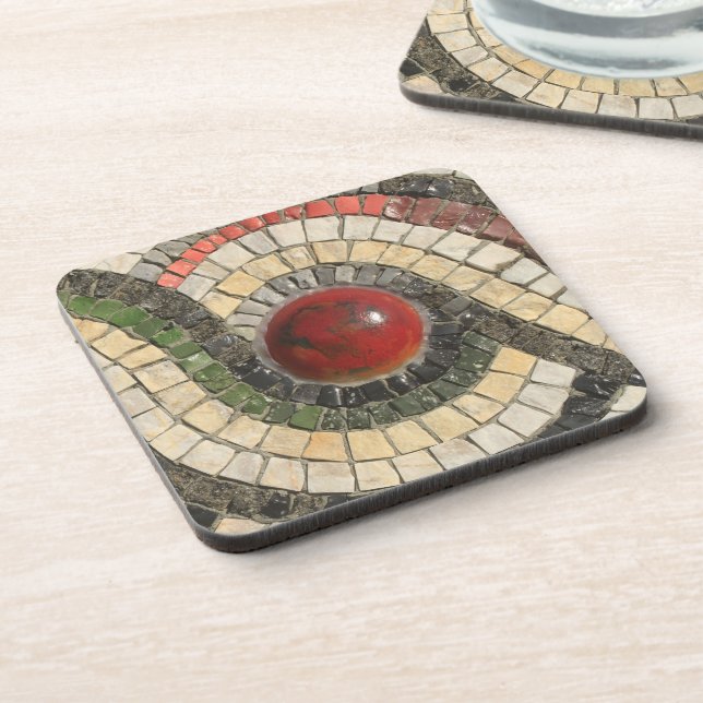 Mosaics Drink Coaster (Left Side)
