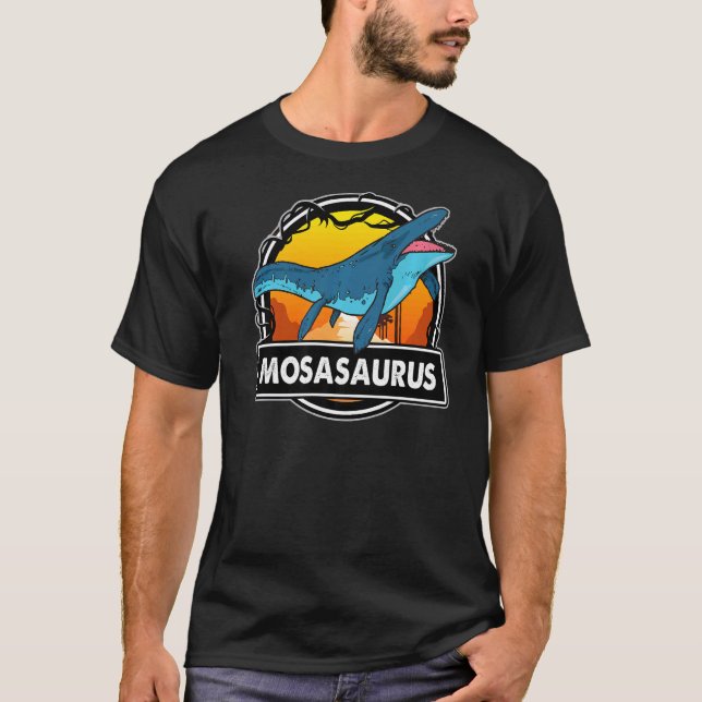 Mosasaurus Dinosaur Prehistoric Dinosaurs T-Shirt (Front)