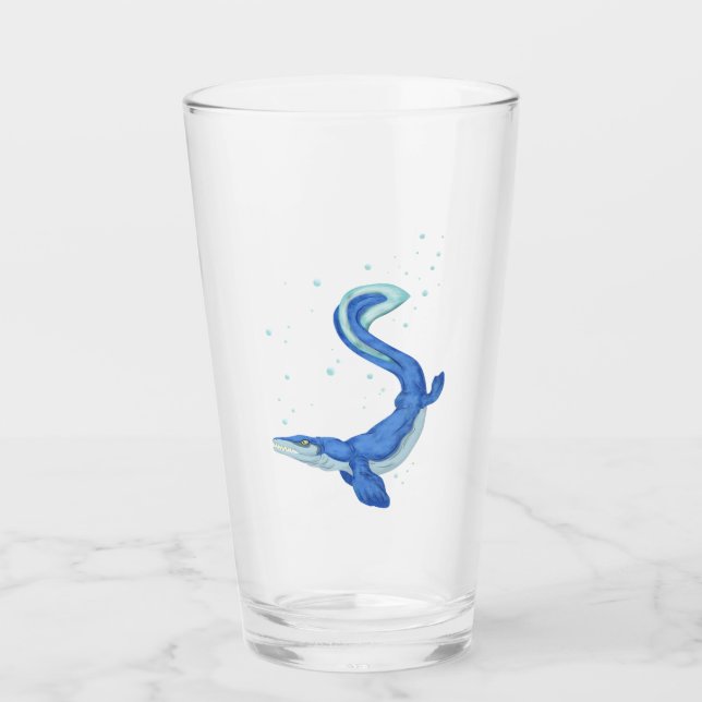 Mosasaurus Glass (Front)