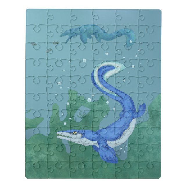 Mosasaurus Jigsaw Puzzle (Puzzle Vertical)