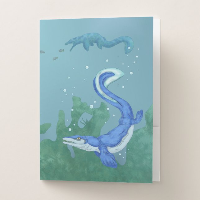 Mosasaurus Pocket Folder (Front)