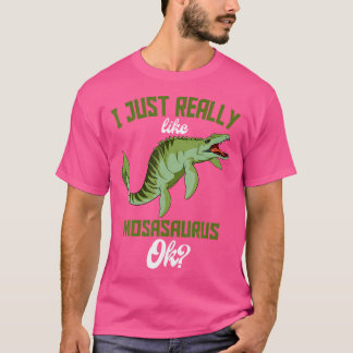 Mosasaurus Prehistoric Aquatic Dinosaur Paleontolo T-Shirt