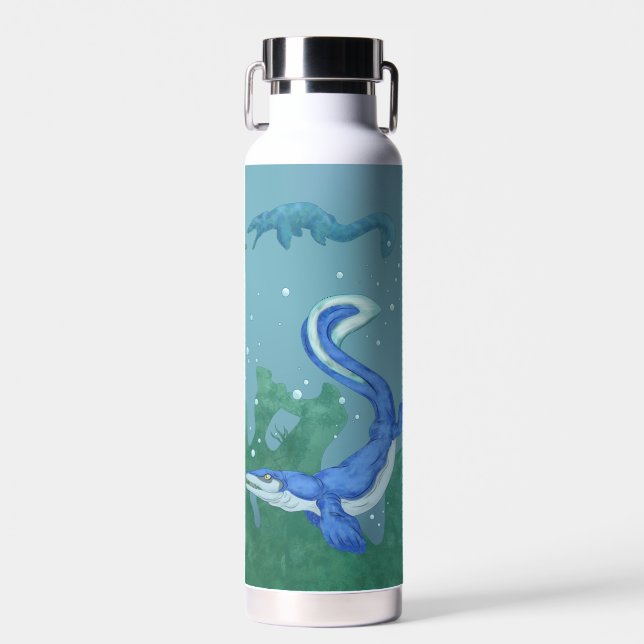 Mosasaurus Water Bottle (Front)