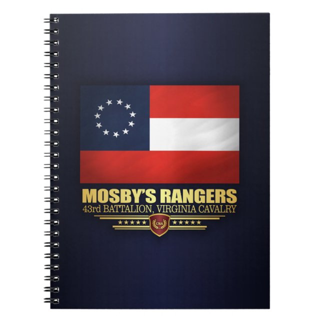 Mosby's 43rd Battalion, Virginia Cavalry Notebook (Front)